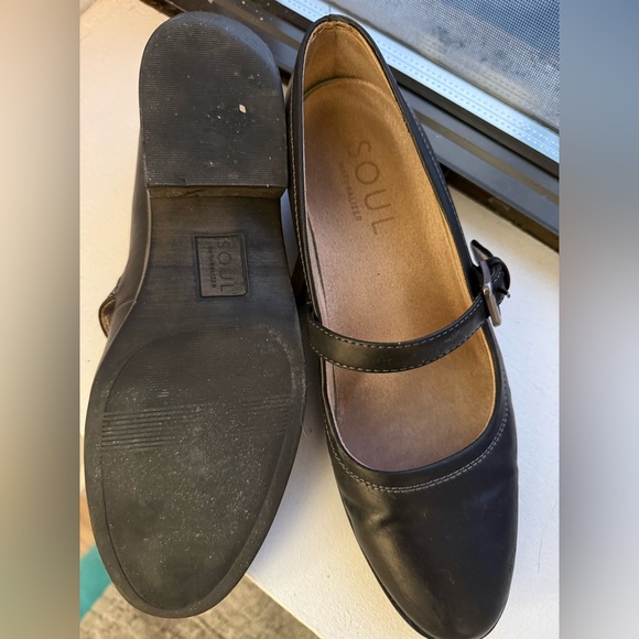 SOUL Naturalizer Black Mary Jane Flats - Picture 3 of 4
